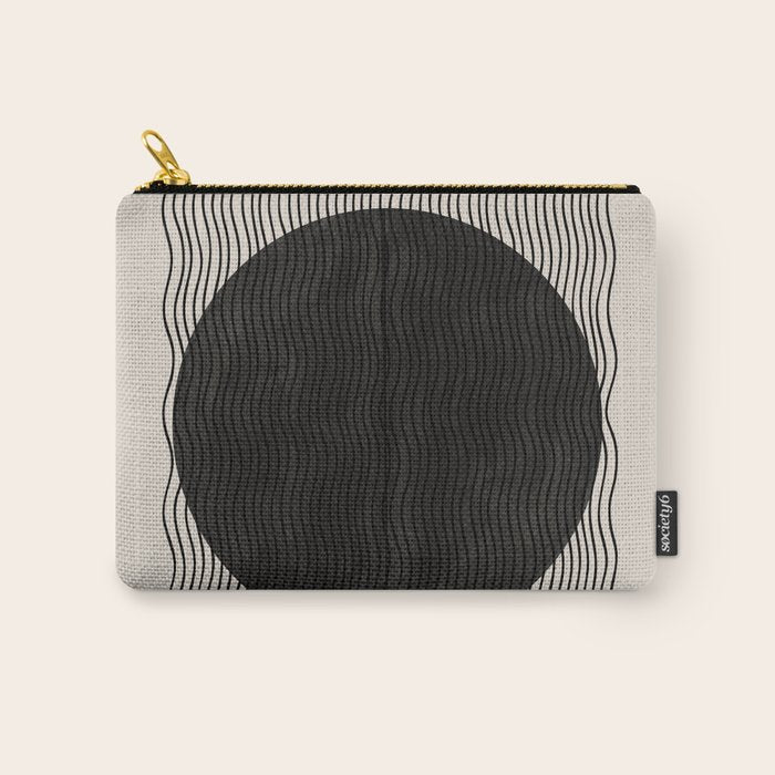 Woodblock Paper Art Carry All Pouch Gallery Image 1