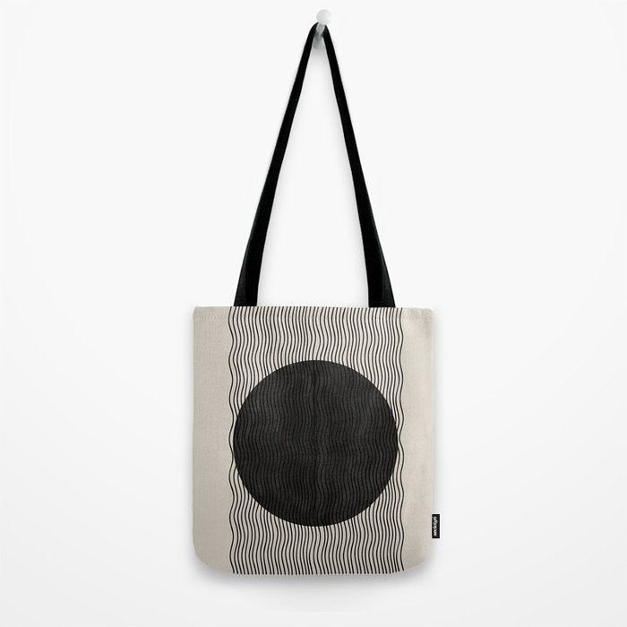 Woodblock Paper Art Tote Bag Gallery Image 2