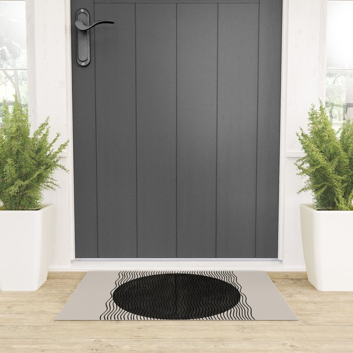 Woodblock Paper Art Welcome Mat Gallery Image 3
