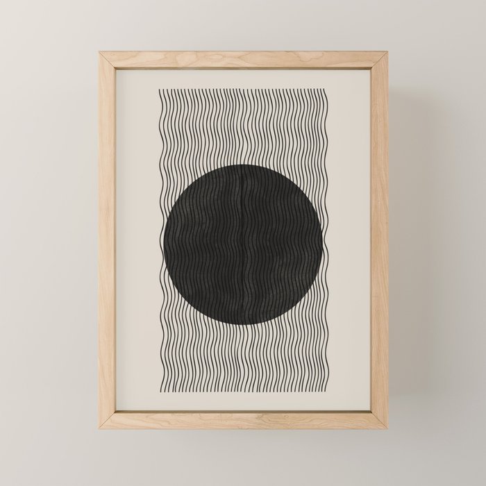 Woodblock Paper Art Mini Art Print Gallery Image 1