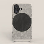 Woodblock Paper Art iPhone Case Gallery Image 1