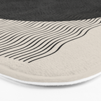 Woodblock Paper Art Bath Mat Gallery Image 3