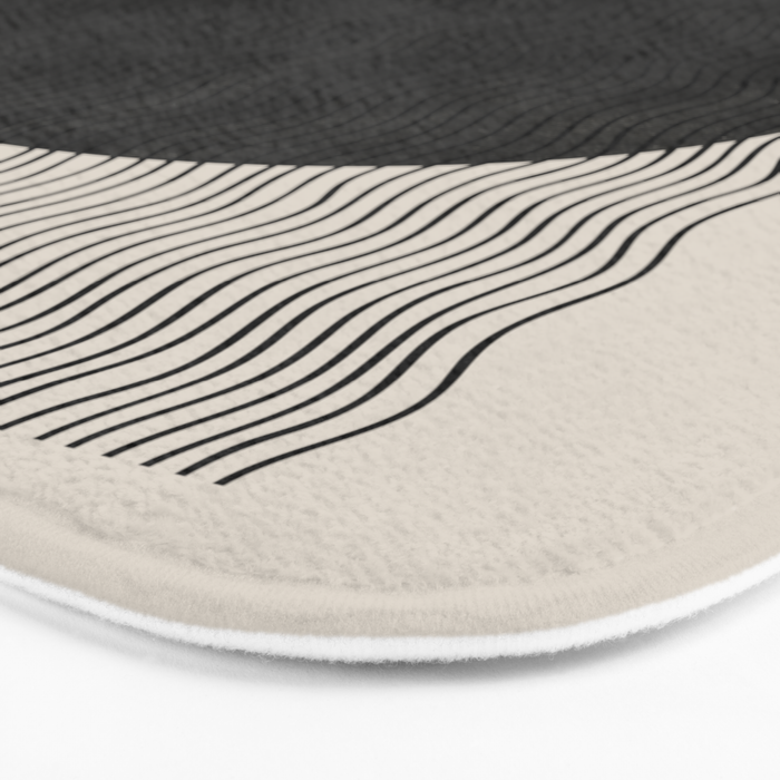 Woodblock Paper Art Bath Mat Gallery Image 3