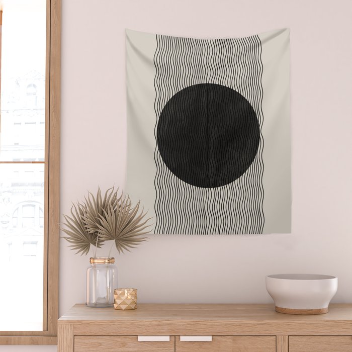 Woodblock Paper Art Wall Tapestry Gallery Image 2