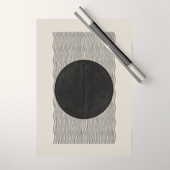 Woodblock Paper Art Wrapping Paper Gallery Image 1
