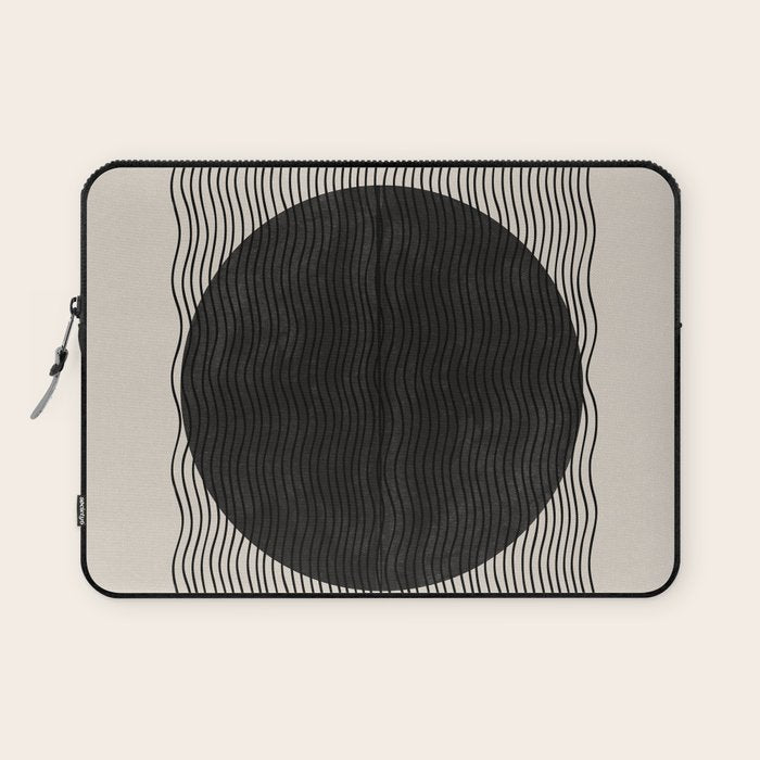Woodblock Paper Art Laptop Sleeve Gallery Image 1