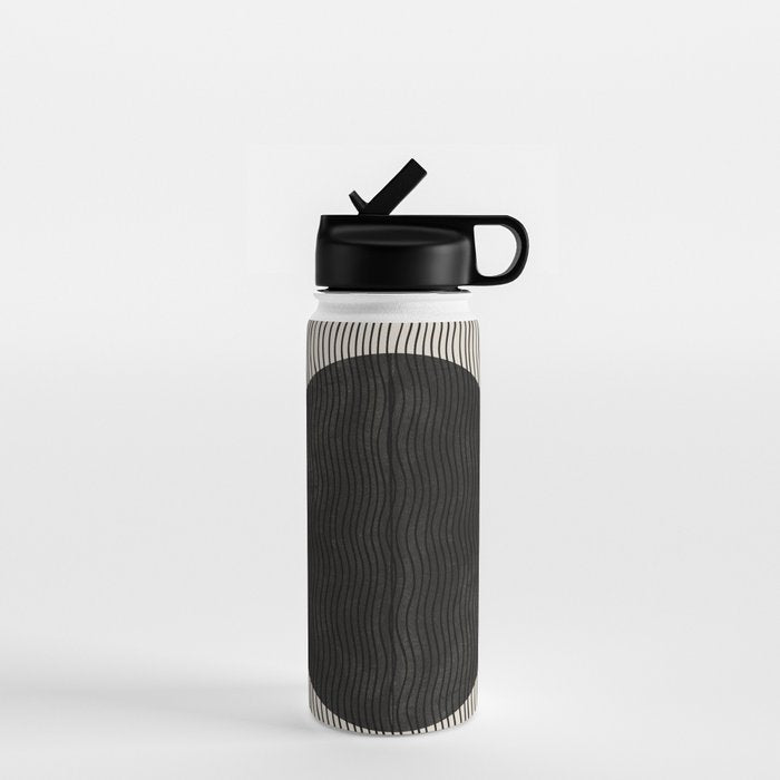 Woodblock Paper Art Water Bottle Gallery Image 1