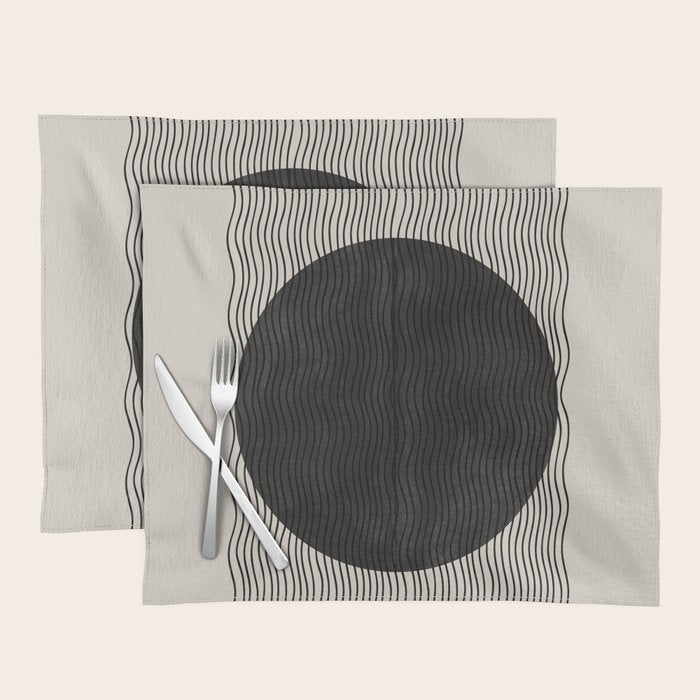 Woodblock Paper Art Placemat Gallery Image 1