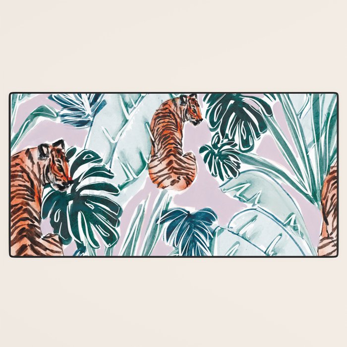 Tiger Jungle Desk Mat Gallery Image 3