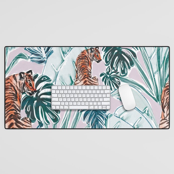 Tiger Jungle Desk Mat Gallery Image 1