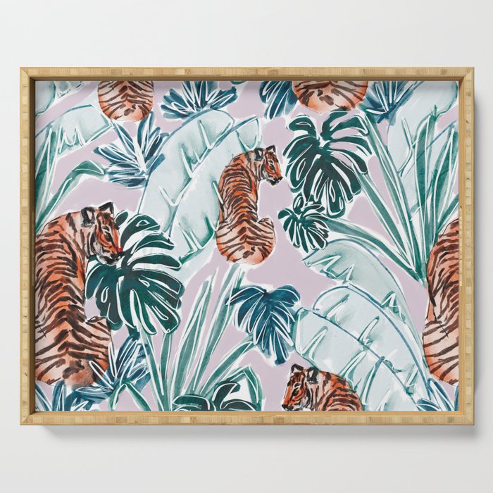 Tiger Jungle Serving Tray Gallery Image 1