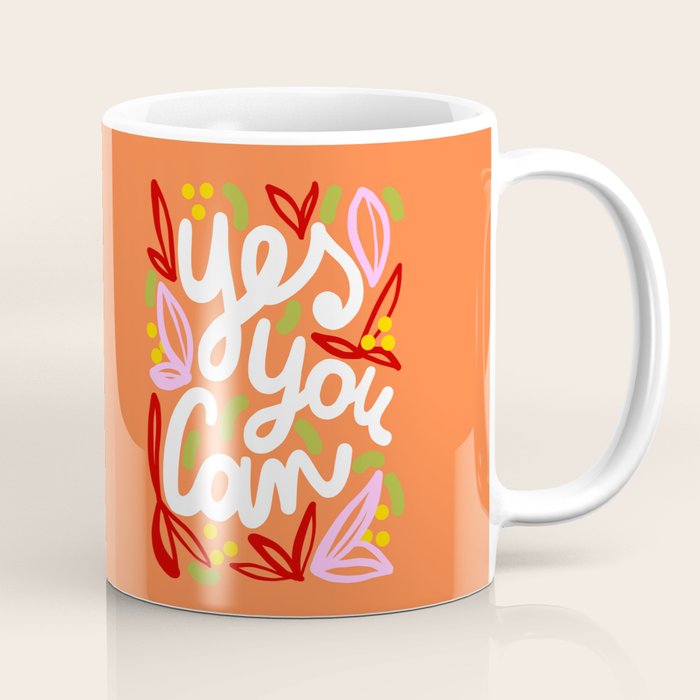 Yes You Can #motivational Coffee Mug Gallery Image 1