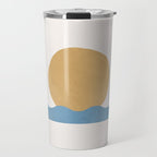 Sun Wave - Abstract Painting Travel Mug Gallery Image 1