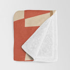 Abstract Edged Form 2 Throw Blanket Gallery Image 3