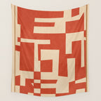 Abstract Edged Form 2 Wall Tapestry Gallery Image 4