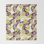 Bananas Throw Blanket Gallery Image 2
