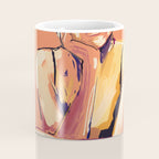 Minimal Abstract Woman 6 Coffee Mug Gallery Image 4
