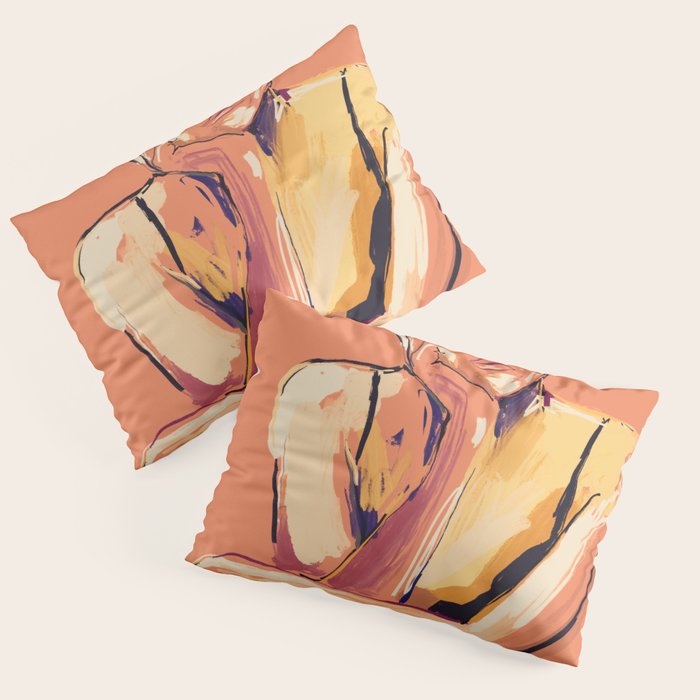 Minimal Abstract Woman 6 Pillow Sham Gallery Image 1