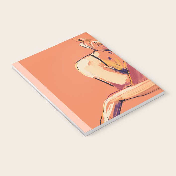 Minimal Abstract Woman 6 Notebook Gallery Image 3