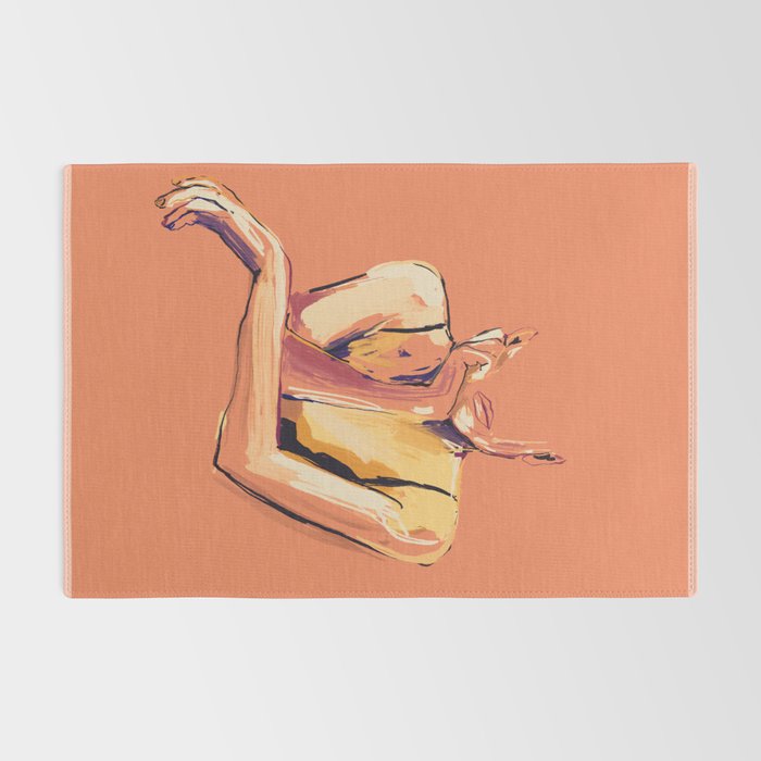 Minimal Abstract Woman 6 Rug Gallery Image 2