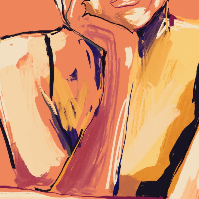Minimal Abstract Woman 6 Coffee Mug Gallery Image 2