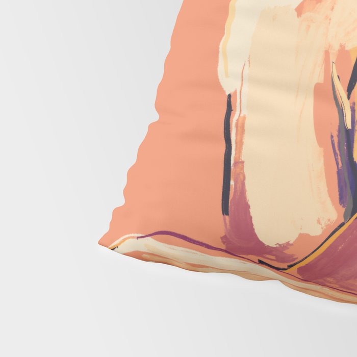 Minimal Abstract Woman 6 Pillow Sham Gallery Image 4