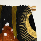 mushroom forest yoga Window Curtain Gallery Image 2