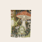 mushroom forest yoga Wall Hanging Gallery Image 1