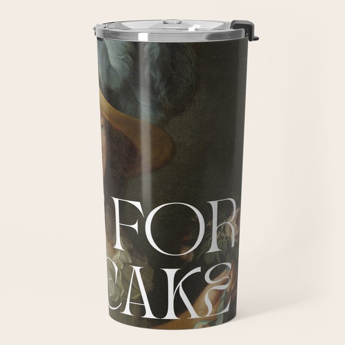 Here For The Cake Travel Mug Gallery Image 2