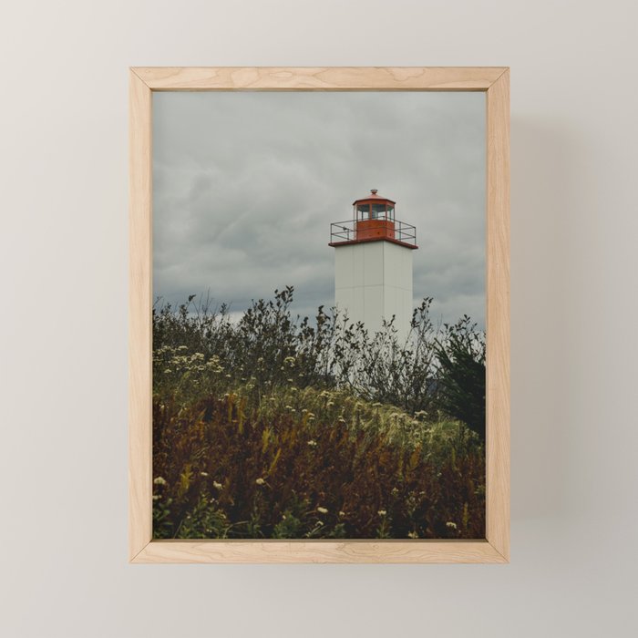 maritime lighthouse - nautical photograph travel Mini Art Print Gallery Image 1