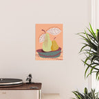 Pears abstract still life Poster Gallery Image 2