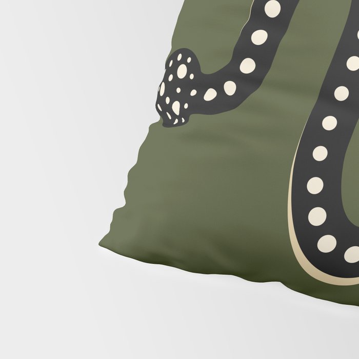 Minimal Snake XXXVI Pillow Sham Gallery Image 4