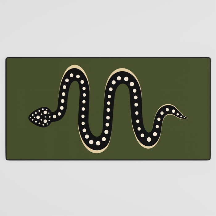 Minimal Snake XXXVI Desk Mat Gallery Image 3