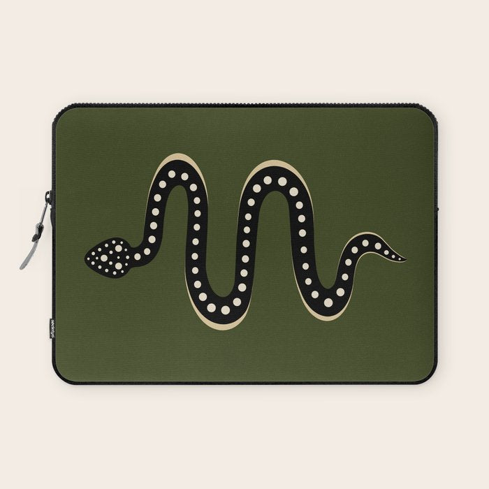 Minimal Snake XXXVI Laptop Sleeve Gallery Image 1