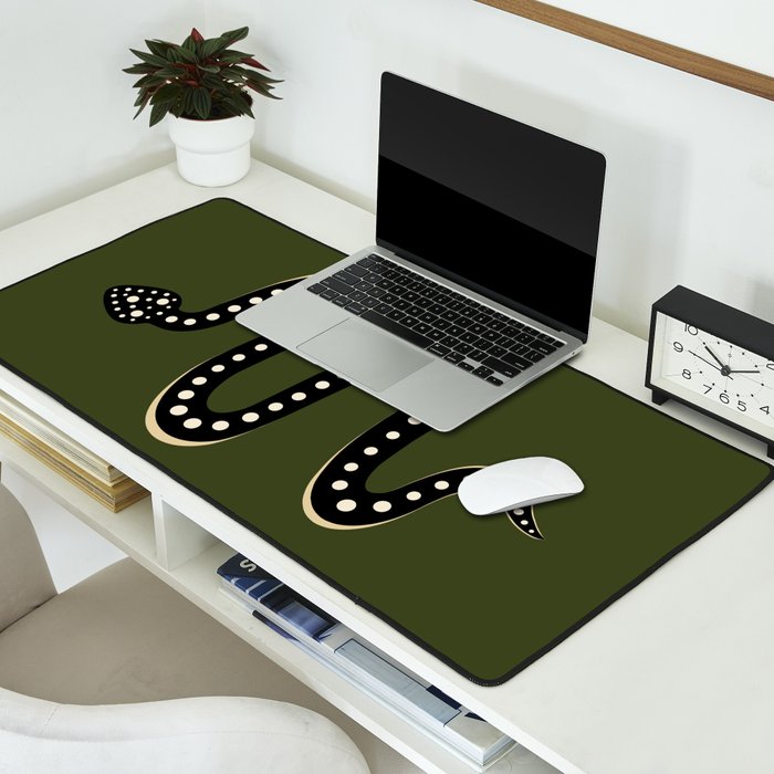 Minimal Snake XXXVI Desk Mat Gallery Image 2