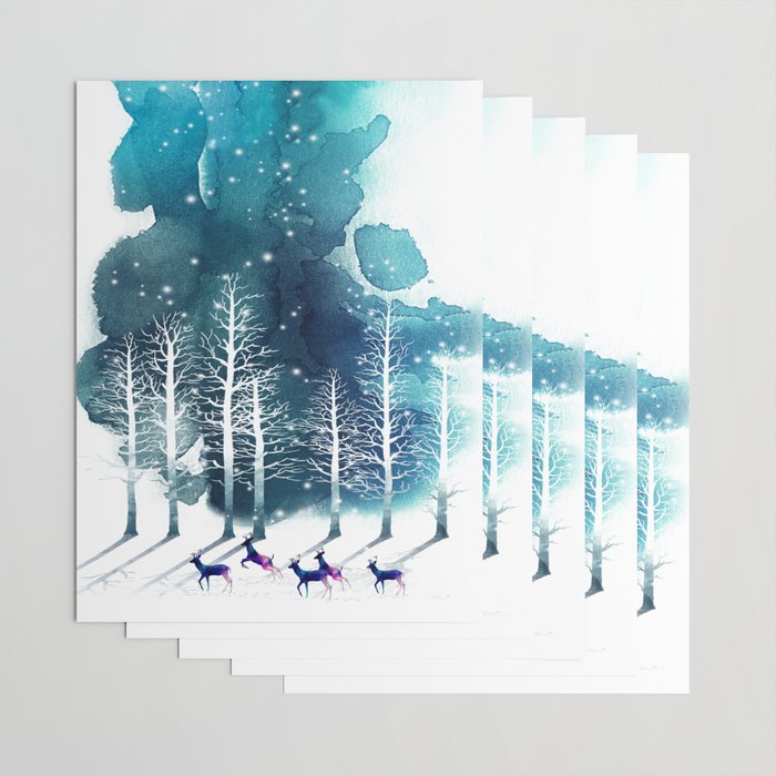 Winter Night 2 Wrapping Paper Gallery Image 3
