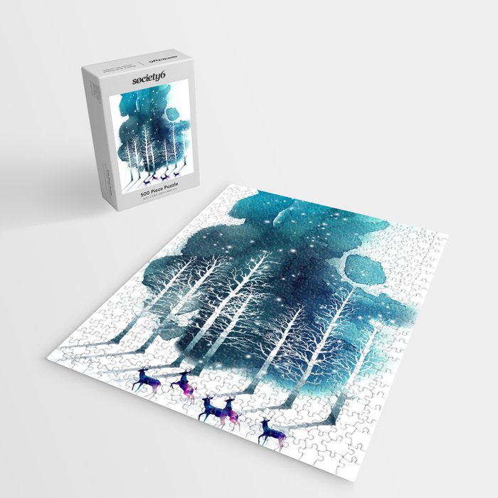 Winter Night 2 Jigsaw Puzzle Gallery Image 2