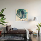 Winter Night 2 Wood Wall Art Gallery Image 2