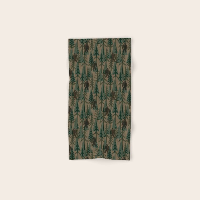 Subtle Sasquatch - Camouflage  Bath Towel Gallery Image 1