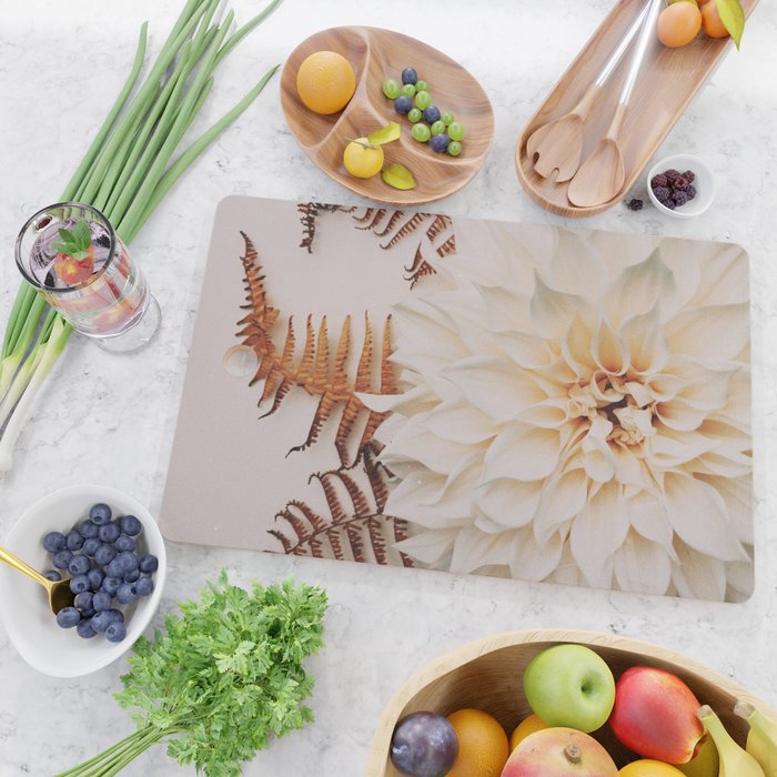 Autumn Mood #2 - Modern Botanical Photograph Cutting Board Gallery Image 2