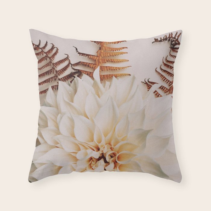 Autumn Mood #2 - Modern Botanical Photograph Throw Pillow Gallery Image 6