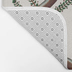 Albertus Seba Snakes  Double Spiral Vines  Bath Mat Gallery Image 2