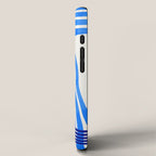 minimal organic waves blue iPhone Case Gallery Image 2