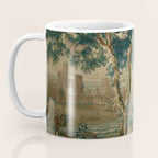 Antique French Louis XIV Beauvais Landscape Tapestry Coffee Mug Gallery Image 3