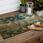 Antique French Louis XIV Beauvais Landscape Tapestry Outdoor Rug Gallery Image 2