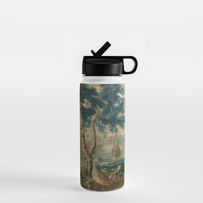 Antique French Louis XIV Beauvais Landscape Tapestry Water Bottle Gallery Image 1