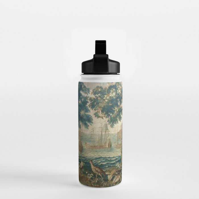 Antique French Louis XIV Beauvais Landscape Tapestry Water Bottle Gallery Image 2