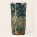 Antique French Louis XIV Beauvais Landscape Tapestry Travel Mug Gallery Image 1