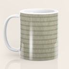 Cozy Knit Texture Grey Beige  Coffee Mug Gallery Image 3