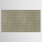 Cozy Knit Texture Grey Beige  Tablecloth Gallery Image 2